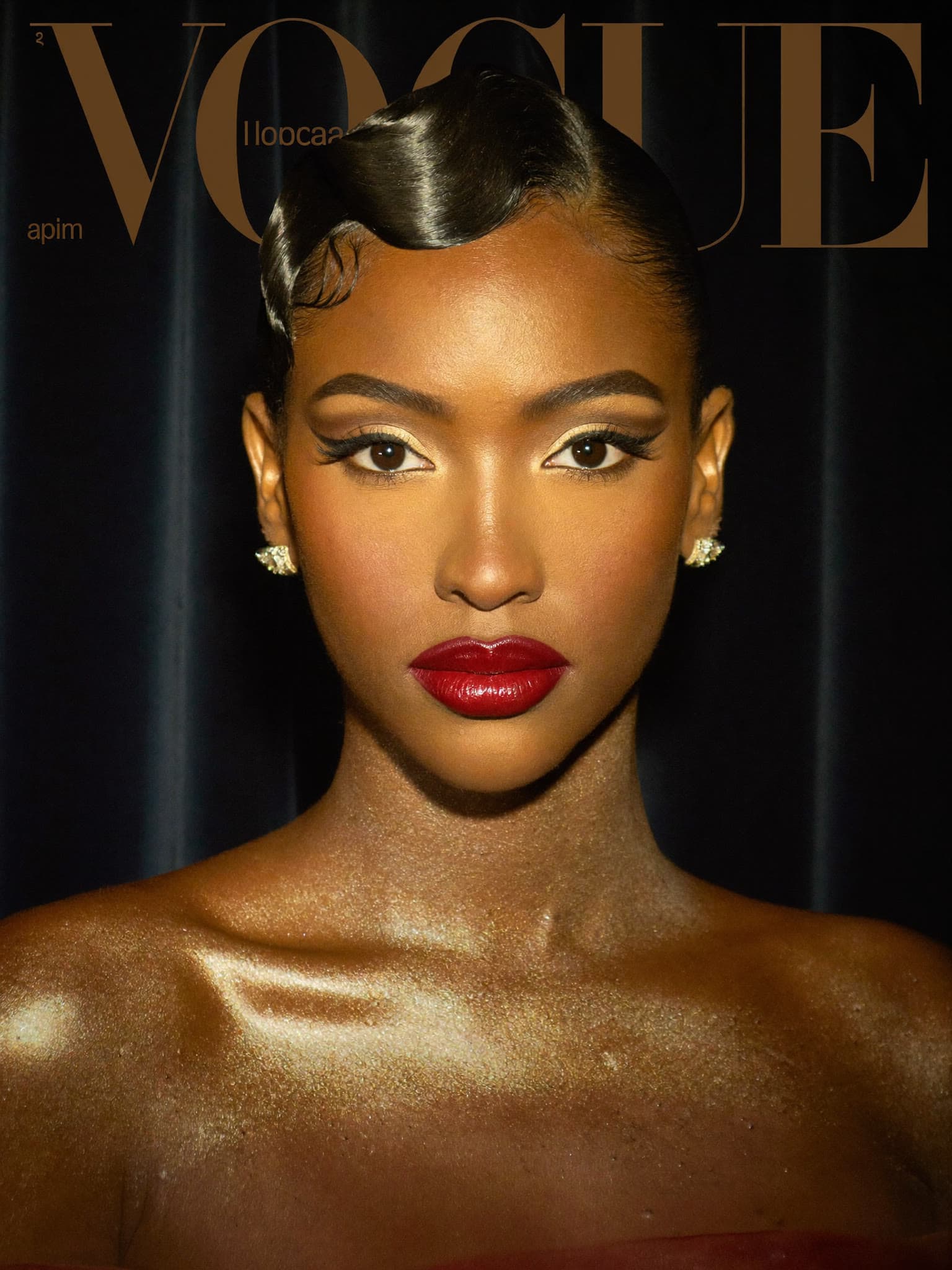 Red Carpet makeup look — concept imagery