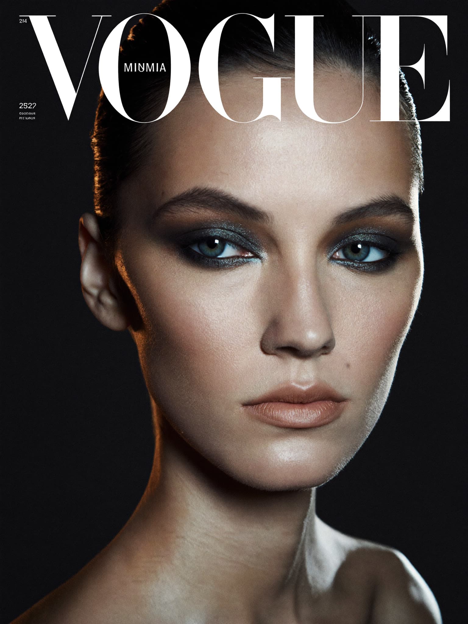 Smokey Eye makeup look — concept imagery